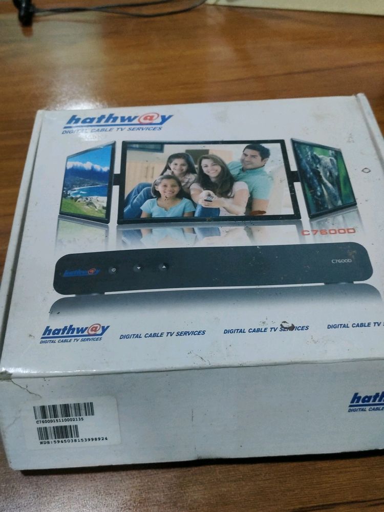 Fully New Hathway Cable TV Connection