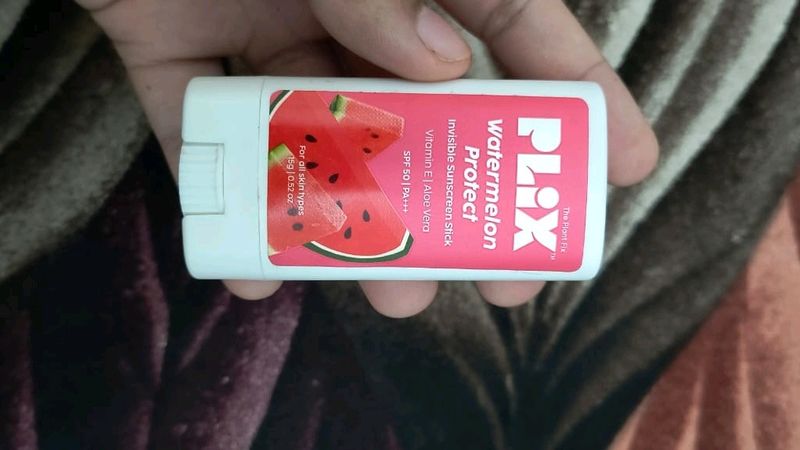 Plix Watermelon Invisible Sunstick