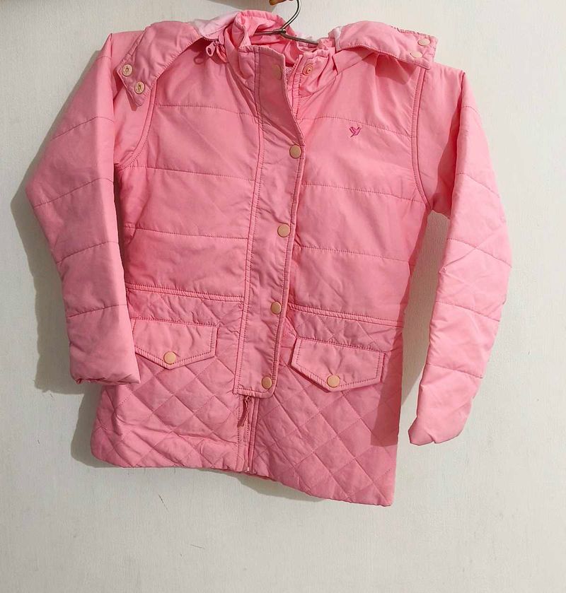 612 League Kids Jacket in Pink