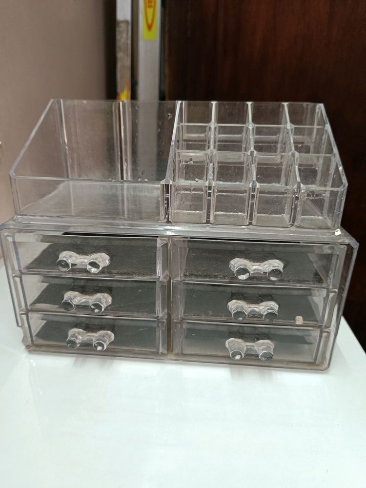 Acryllic Makeup and Jewellery Organizer