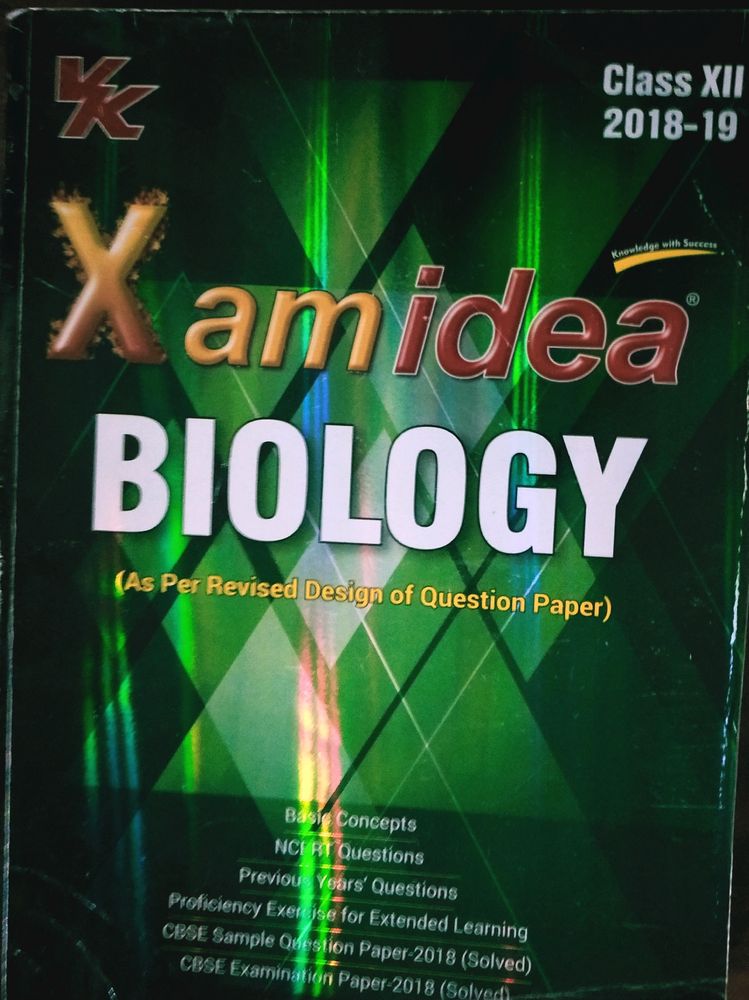 Class12 Biology Xamidea Study Guide