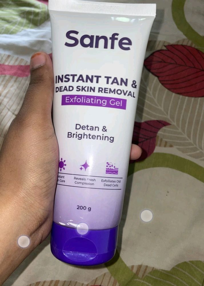 Sanfe Instant Tan & Dead Skin Removal Exfoliating