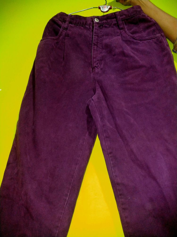 Dark Mauve  Women 👖 Demins