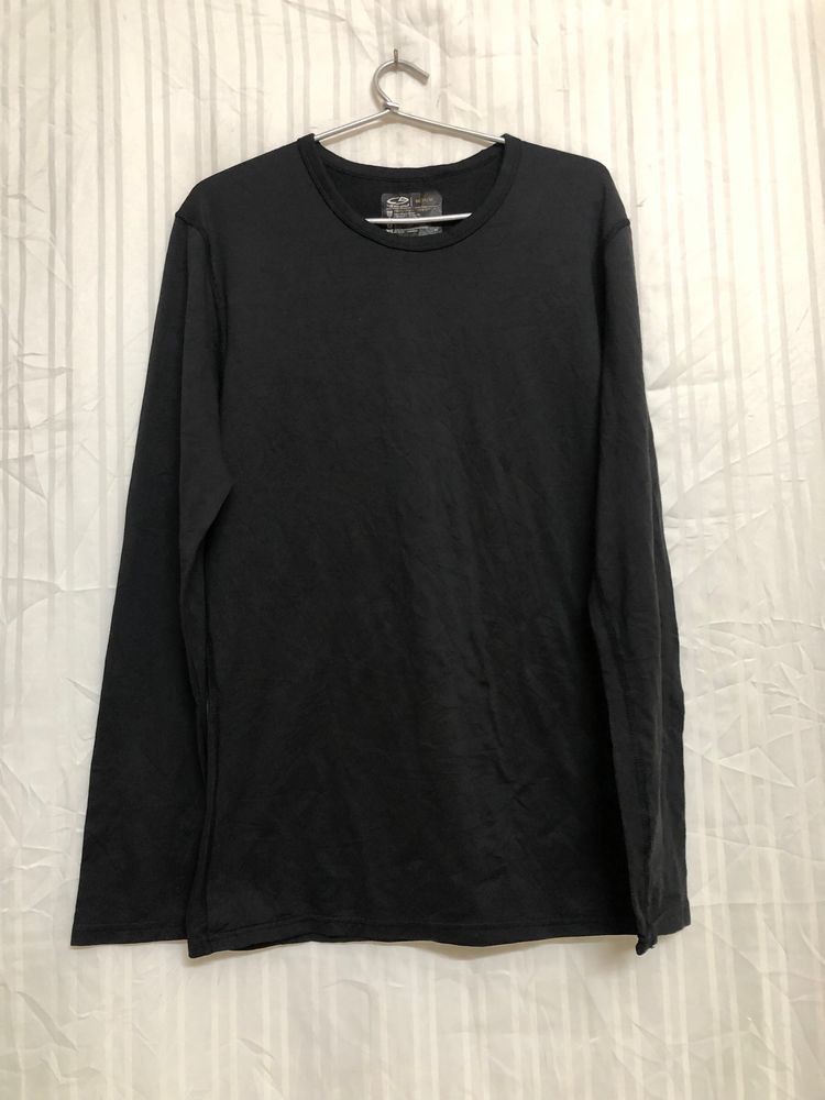 Champion Black Long Sleeve T Shirt