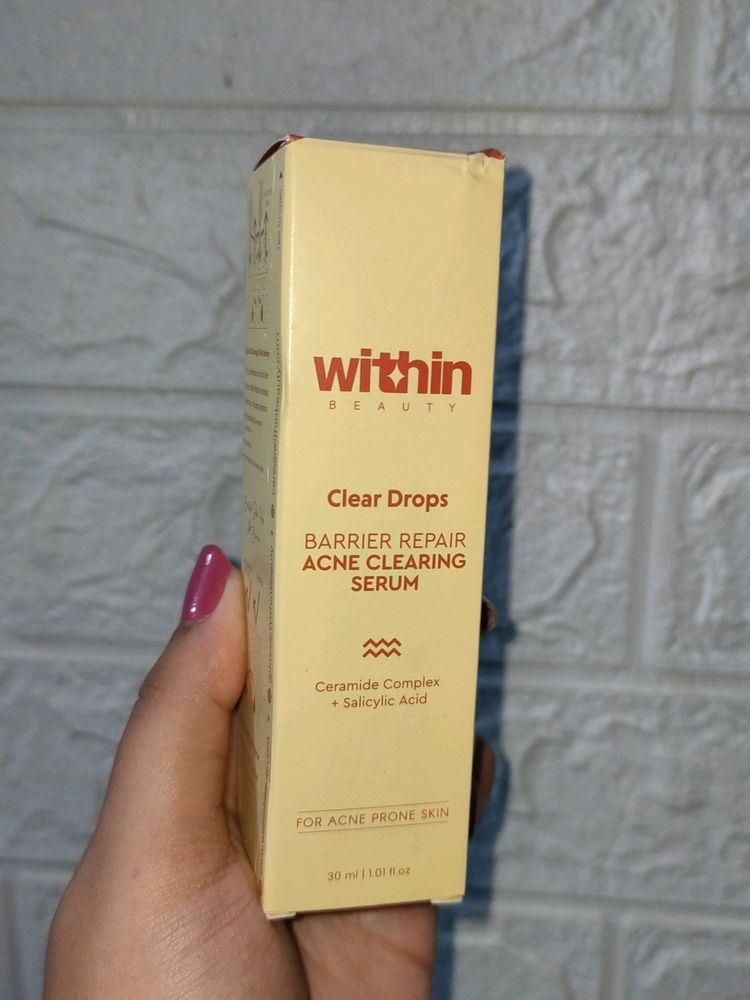 Within Beauty Barrier Repair Acne Clearing Serum