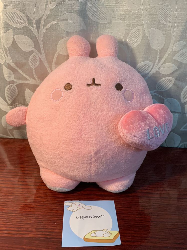 Pink Molang Rabbit Plush