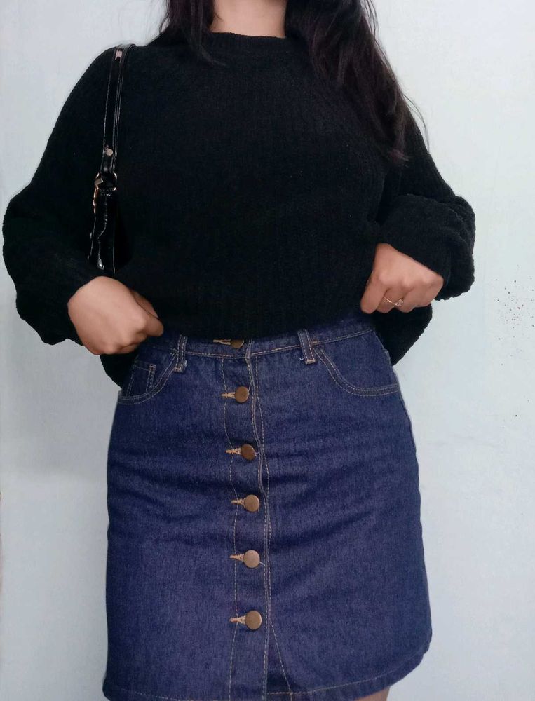 DENIM SKIRT FOR WOMEN