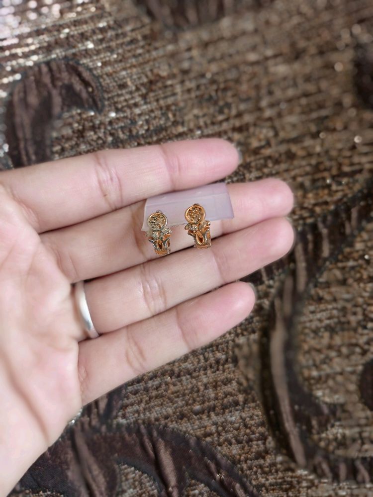 Golden Small Earings