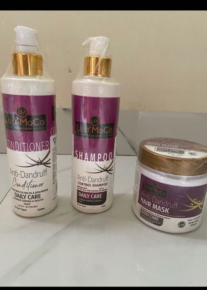 Super Combo Of Shampoo,conditioner & Hair Mask