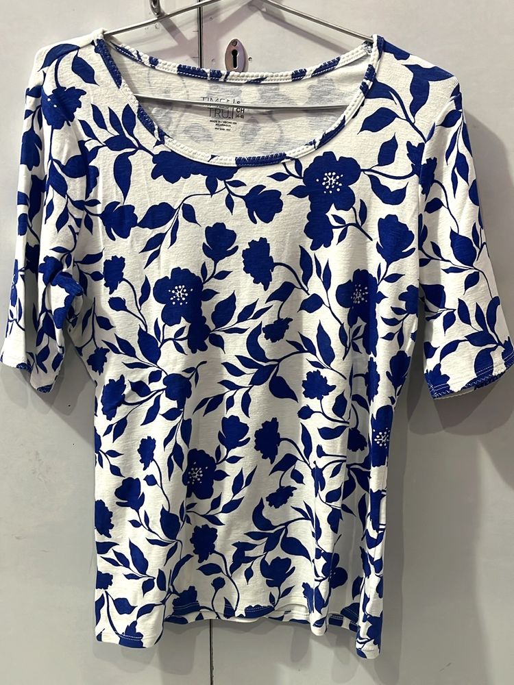 Flower print Top 💙