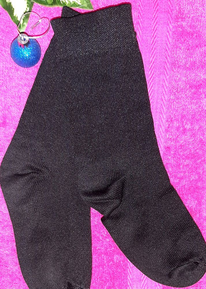 Black Socks for Kids 4 - 6 Yrs.