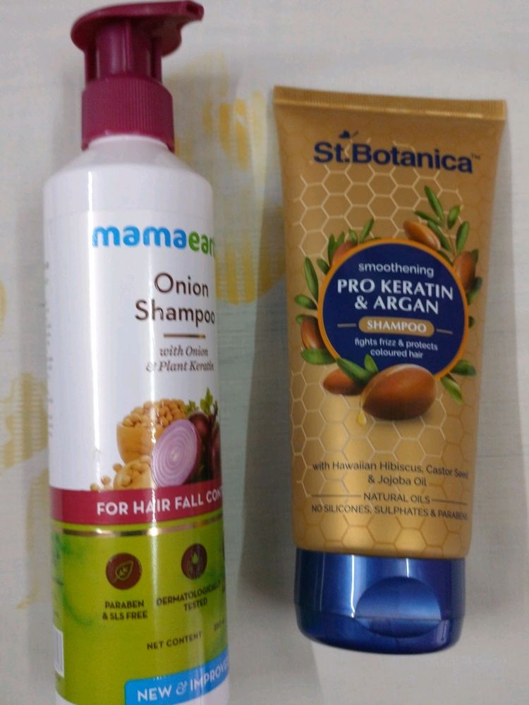 Keratain And Onion Shampoo Combo