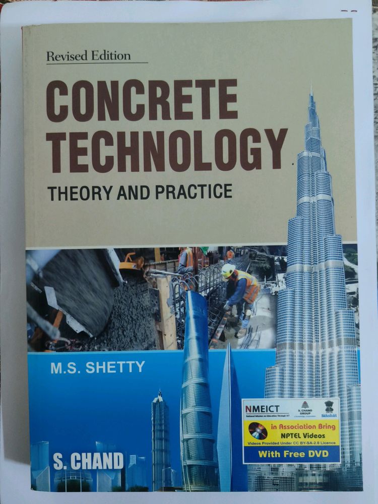 Concrete Technology By MS Shetty