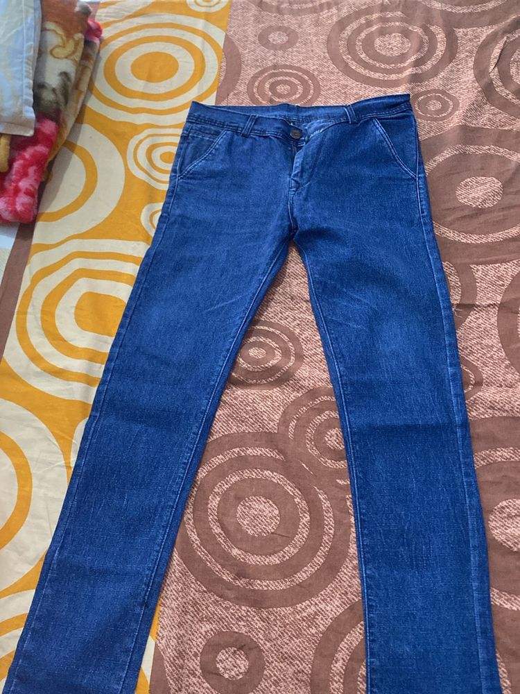 mens blue denim new nit used must buy