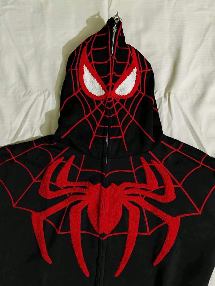 Unisex Spider Winter Hoodie 🕷️❤️