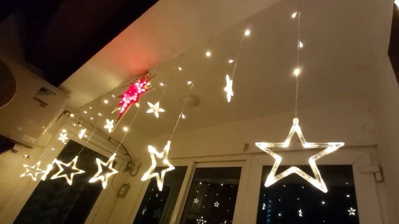 Star Light Diwali Decor Home Balcony Strip Neon