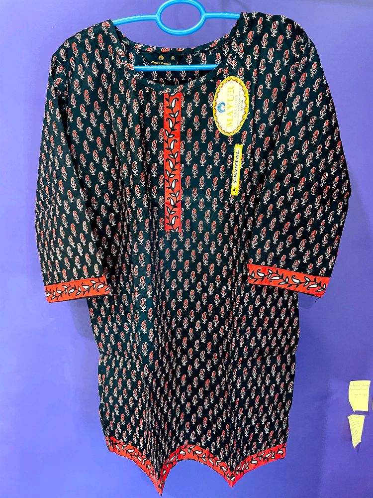 Pure Cotton Jaipuri Kurti