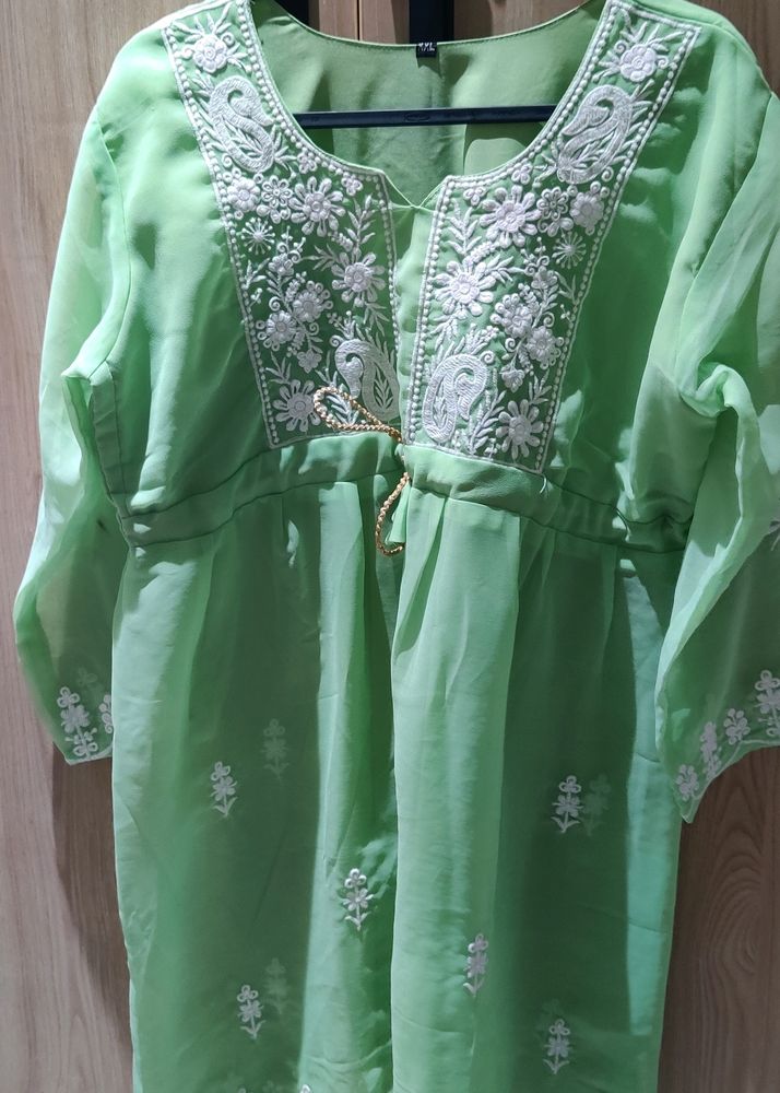 Green Tunic Top