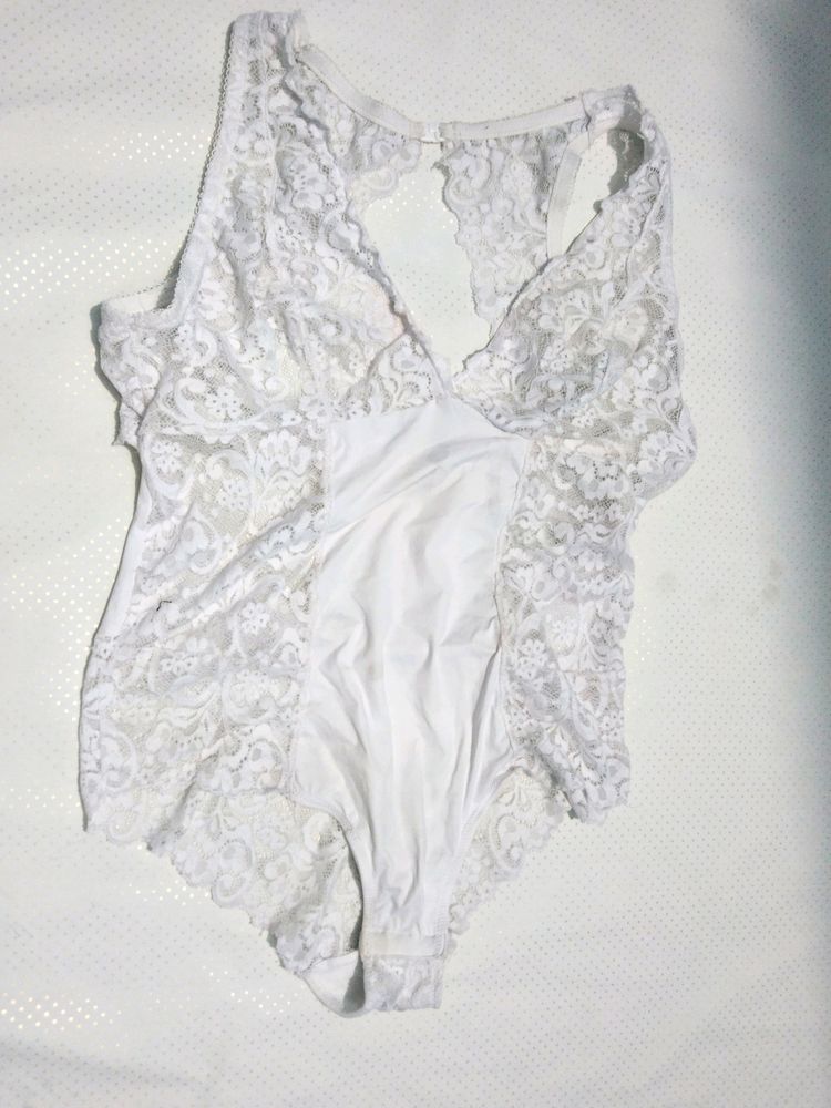 (8)White Nighty Cotton