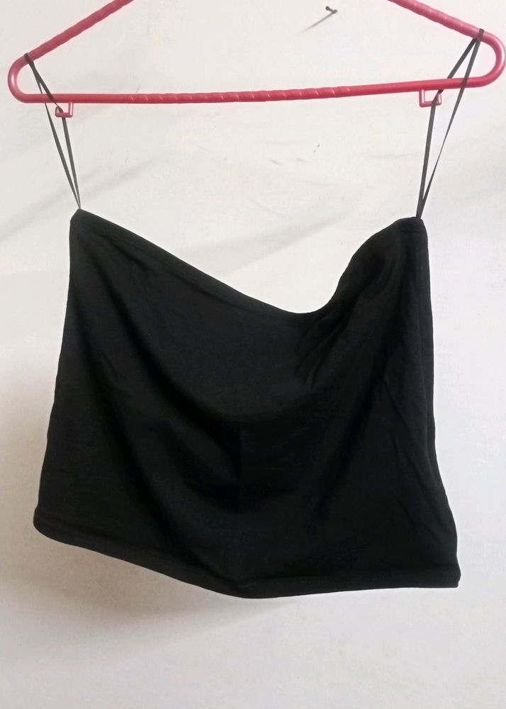 H&M Black Short Tube Top