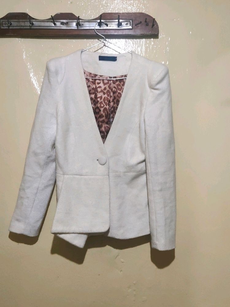 Off White Creamish Blazer