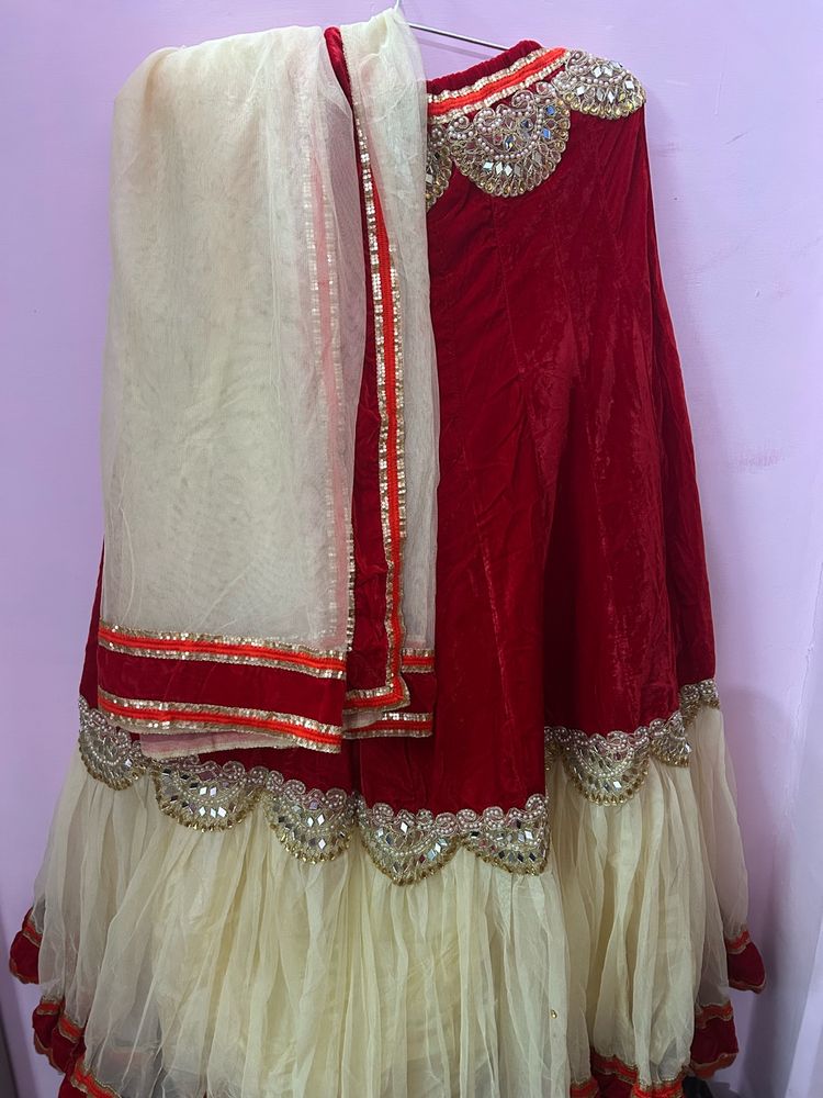 Fully Stitched Ready To Wear Lehnga Choli Dupatta