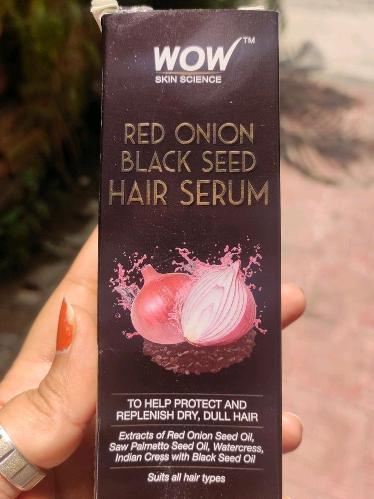 Wow Red Onion Black Seed Hair Serum