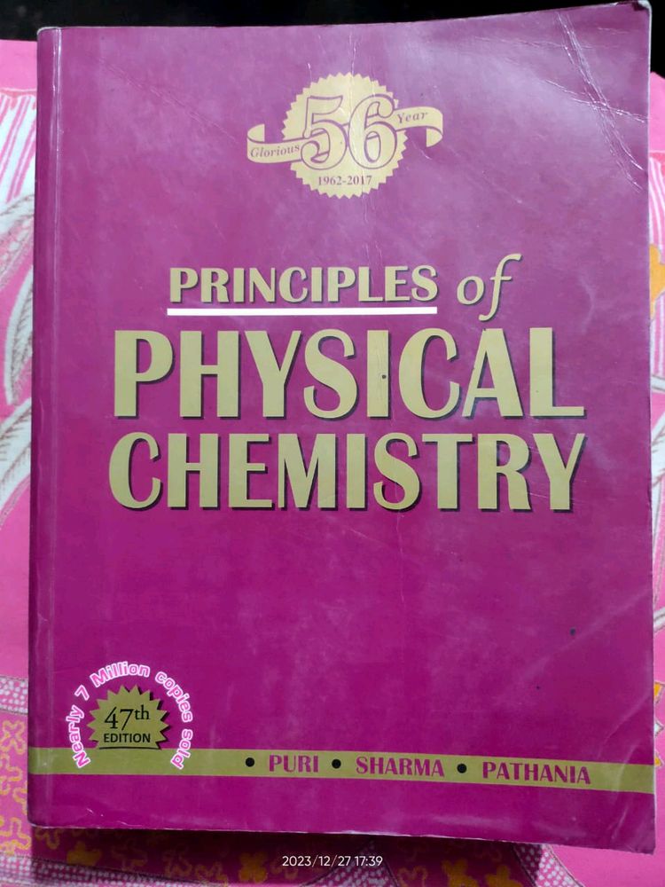 Physical Chemistry For BSC Students