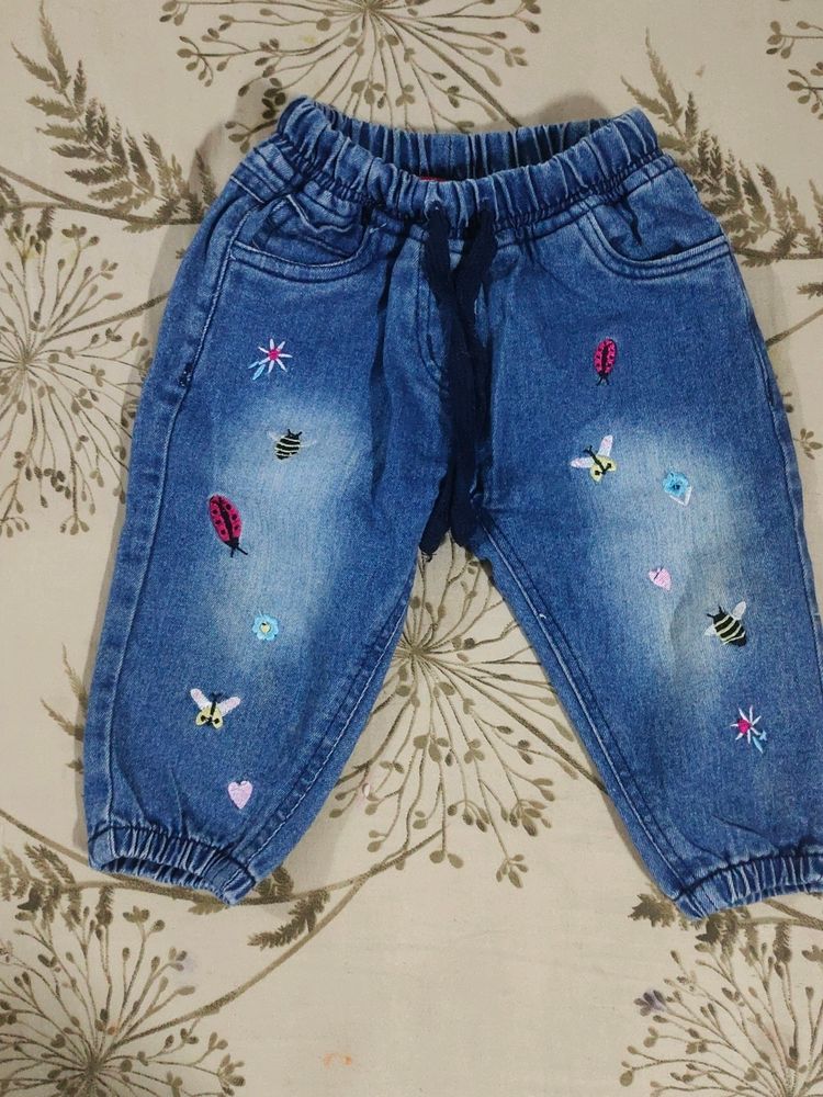 Smart Jeans For Baby Girl 6 To 12 Month