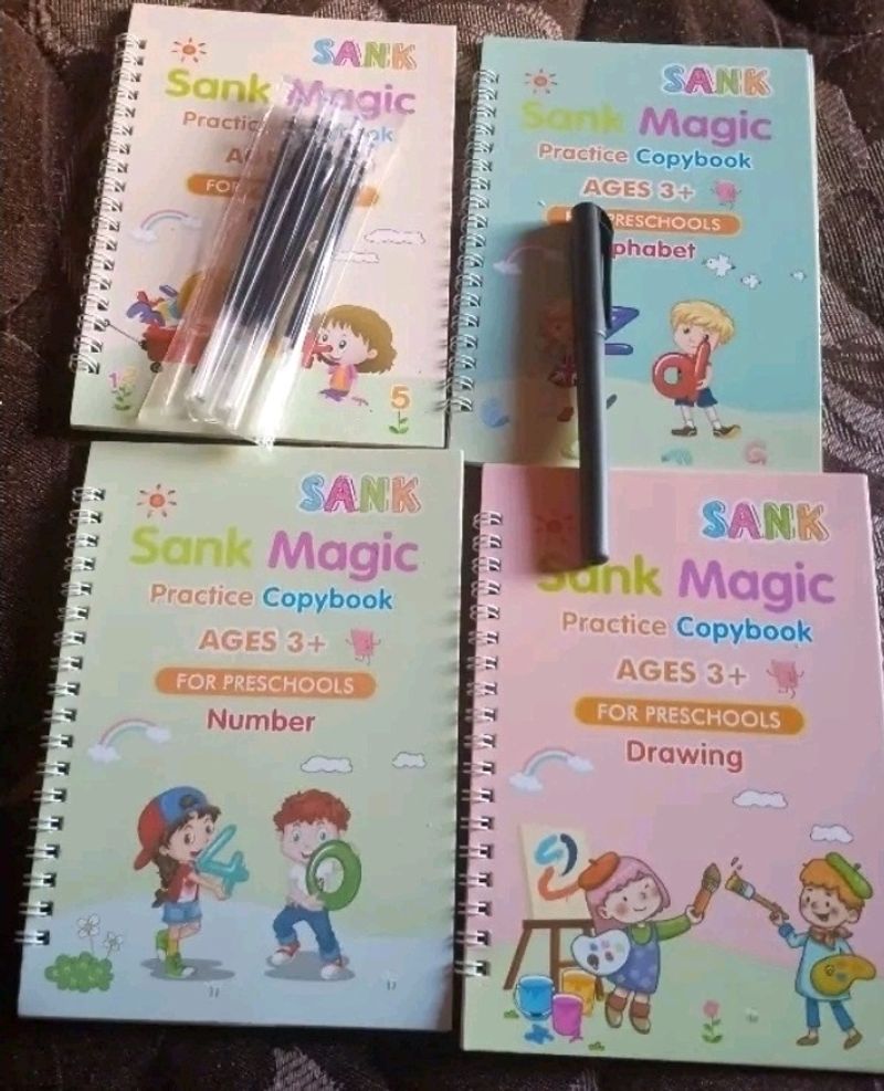 Number Tracking Preschool Book 📙 And Pen Combo .