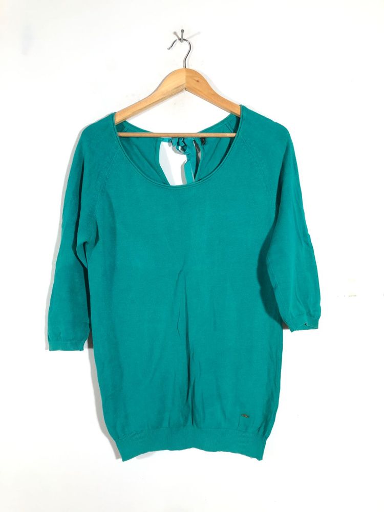 Sea Green Knitted Top (Women’s)