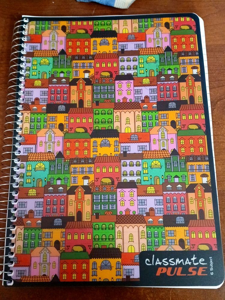 Classmate Pulse Spiral Notebook,  6 Subject