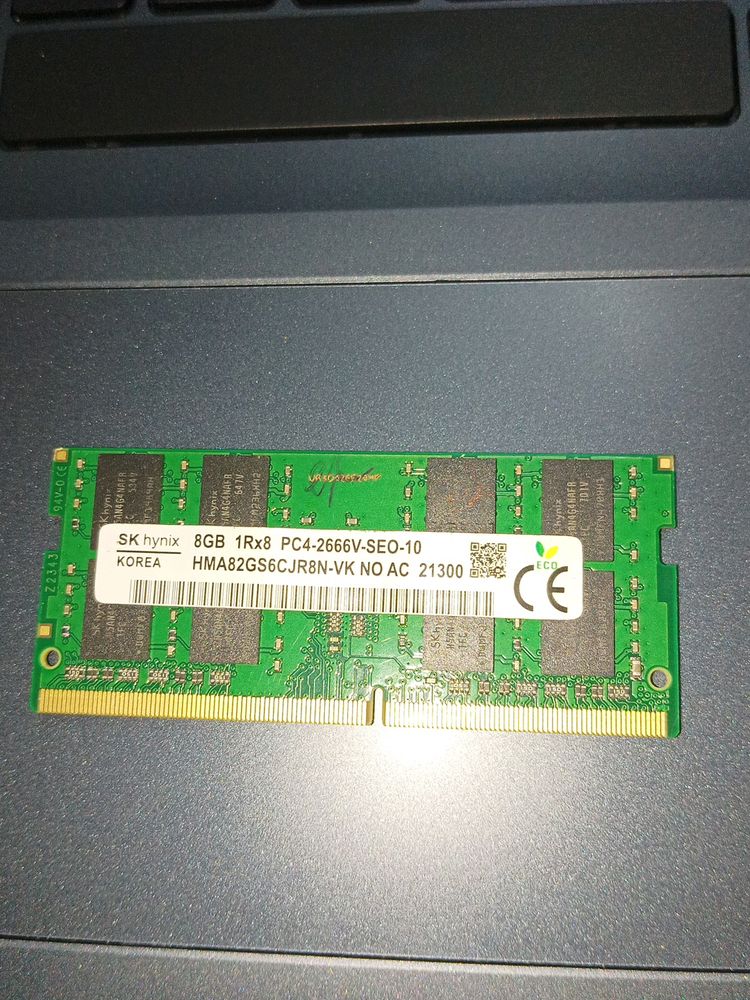 8 Gb Ddr4 Ram Card For Laptop