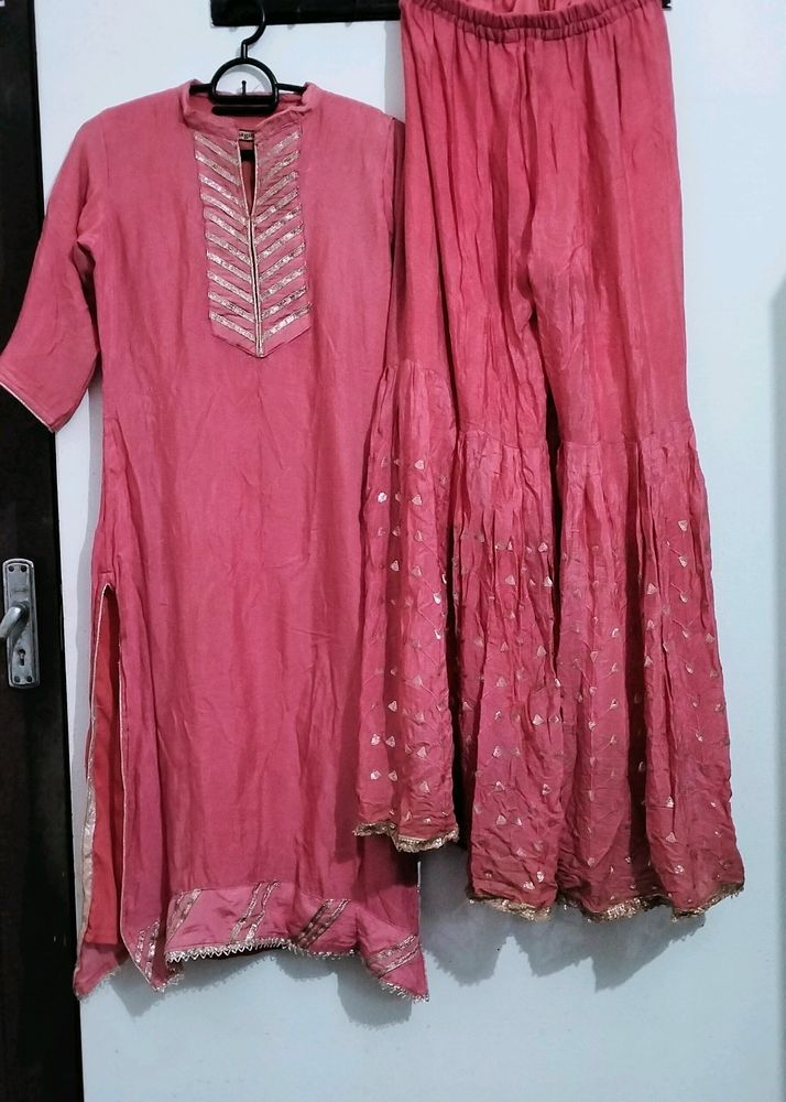 Sharara Pant With Kurti Set