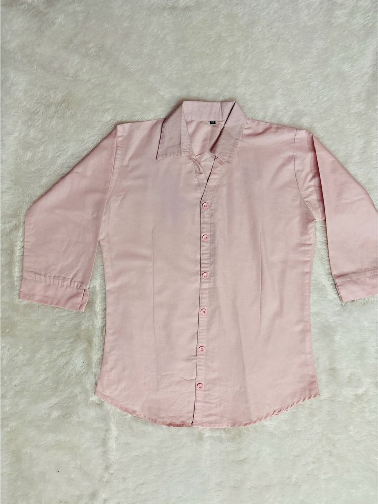 Pink Formal Shirt