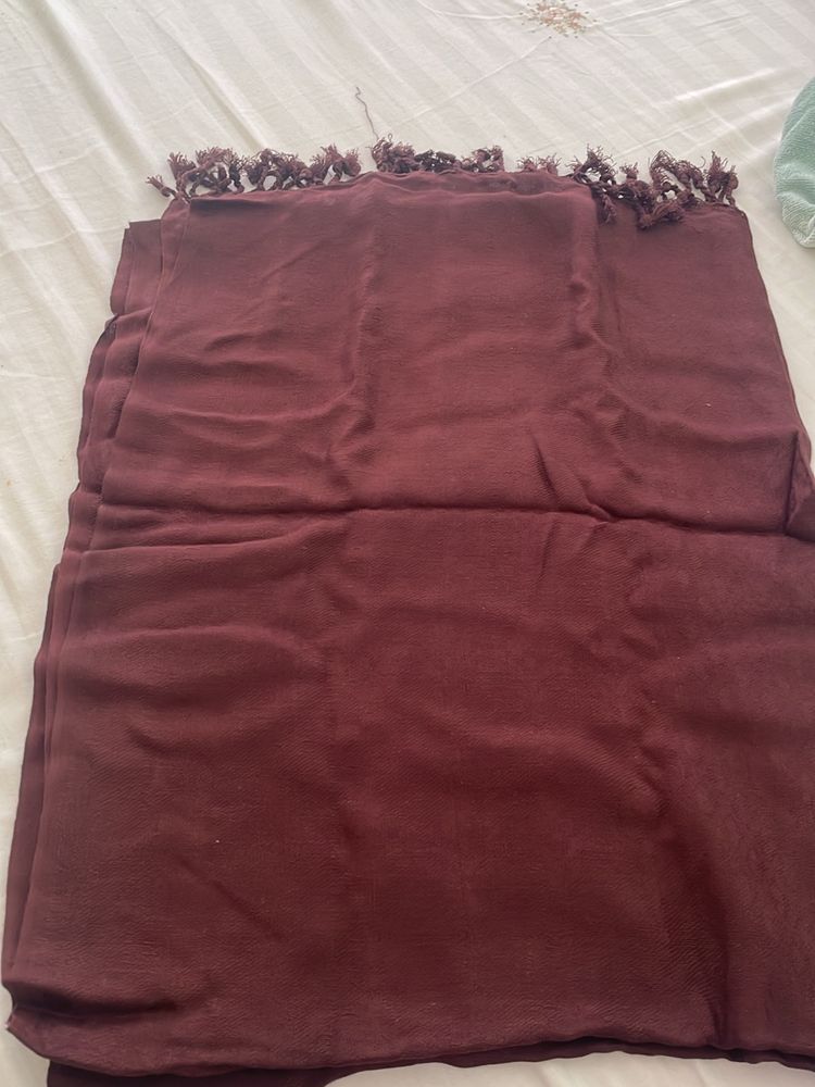 Scarf - Chocolate Brown Color