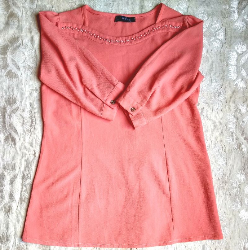 Peach Color Top✨Price Drop🎊