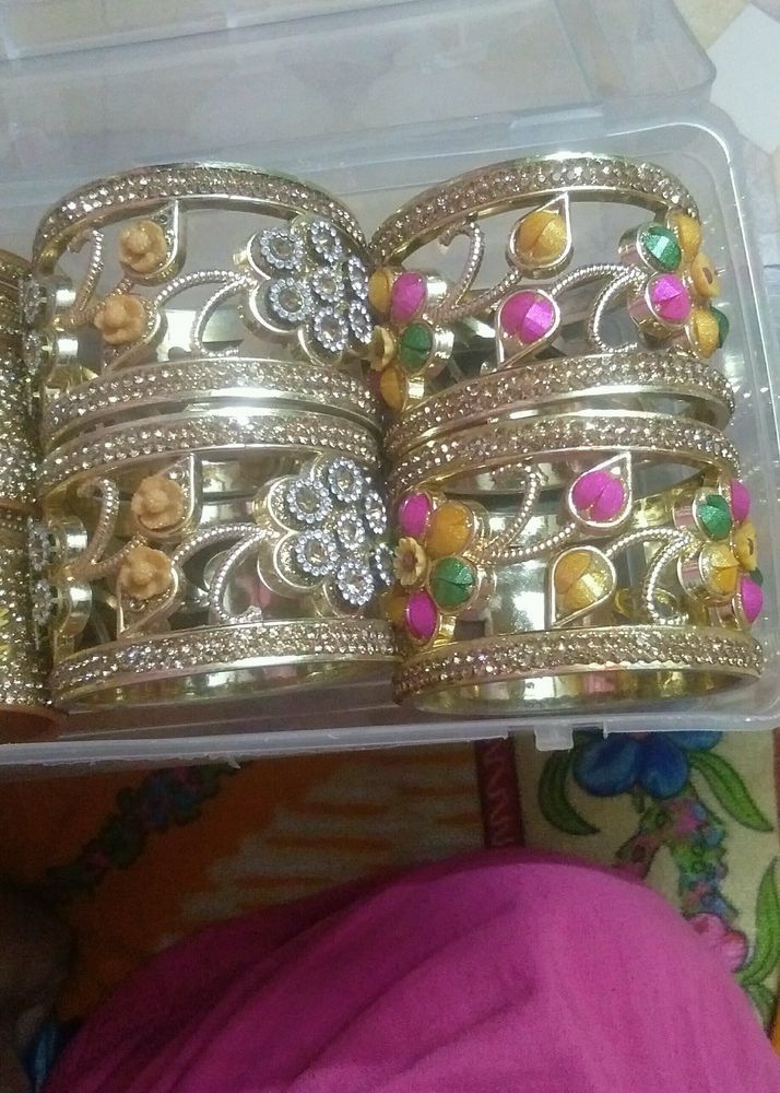 2 Set Of Bangles Is So Beautiful