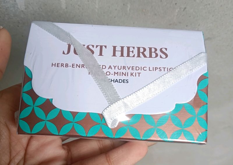 Just Herbs Mini Lipstick Set