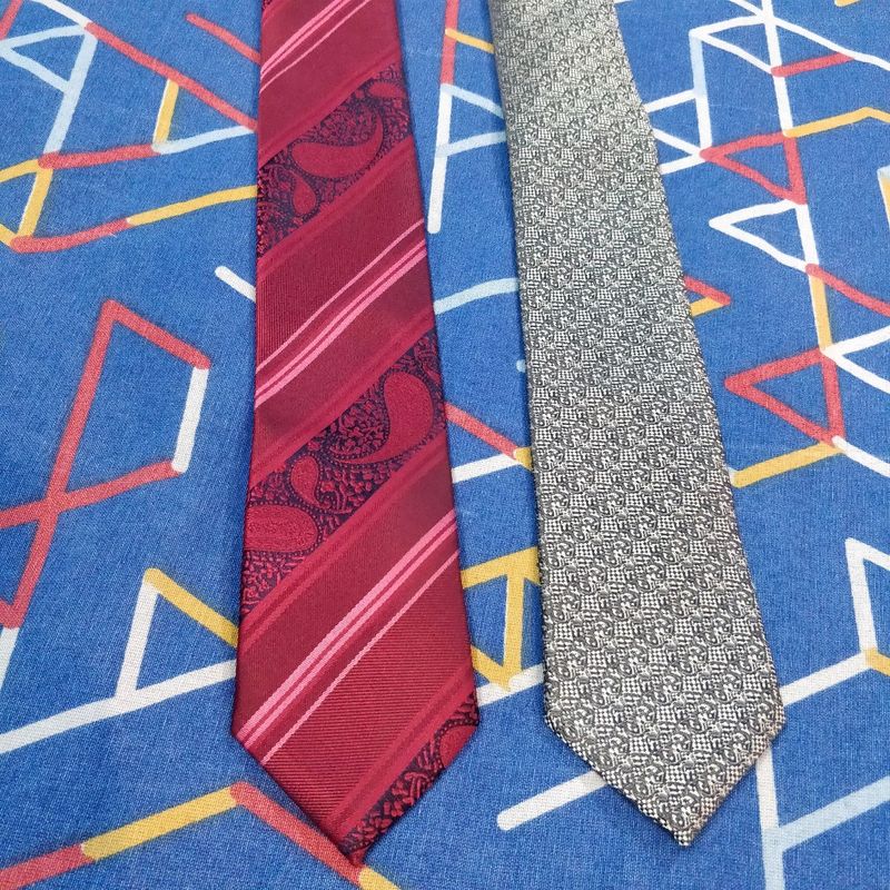 Combo Of Two Slim Blackberry Ties