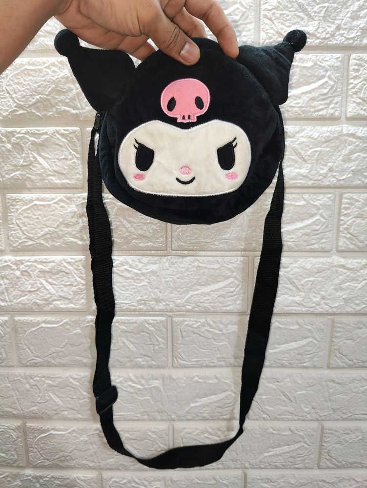 Kuromi Plushie Bag