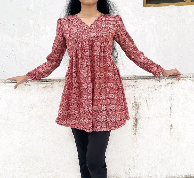 Trendy Alia Cut Short Kurti❤️