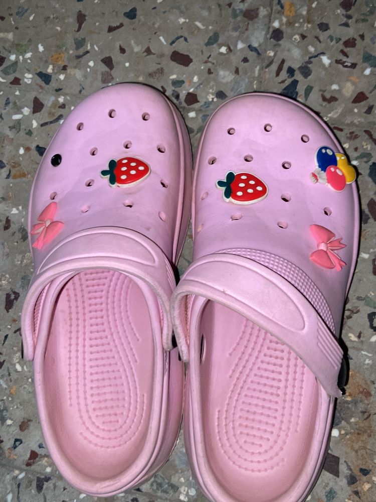 Pink Clogs (used)