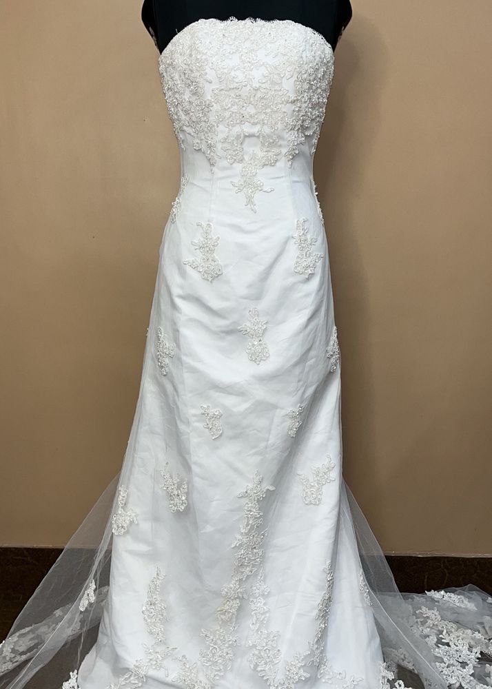 White Trail Gown