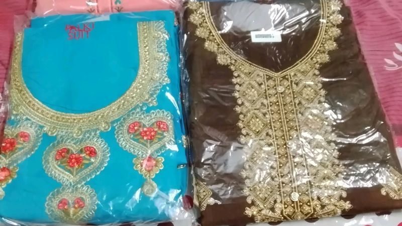 Suits Salwar With Dupatta 😍