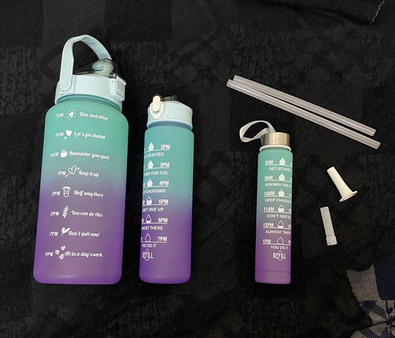 3 Motivation Bottle Set