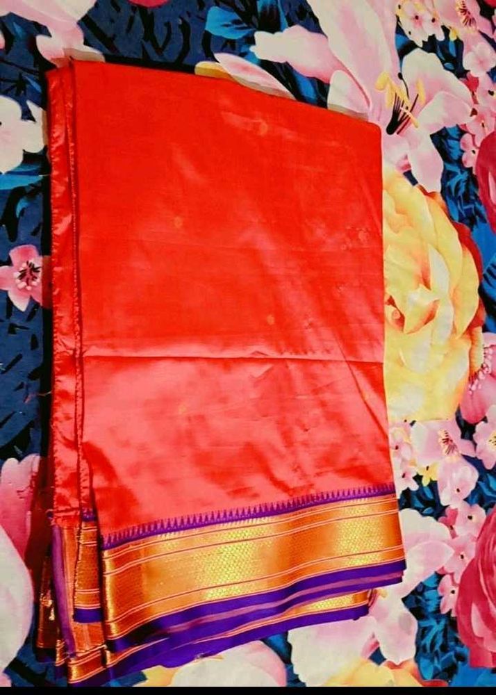 Pure Silk Saree With Blouse