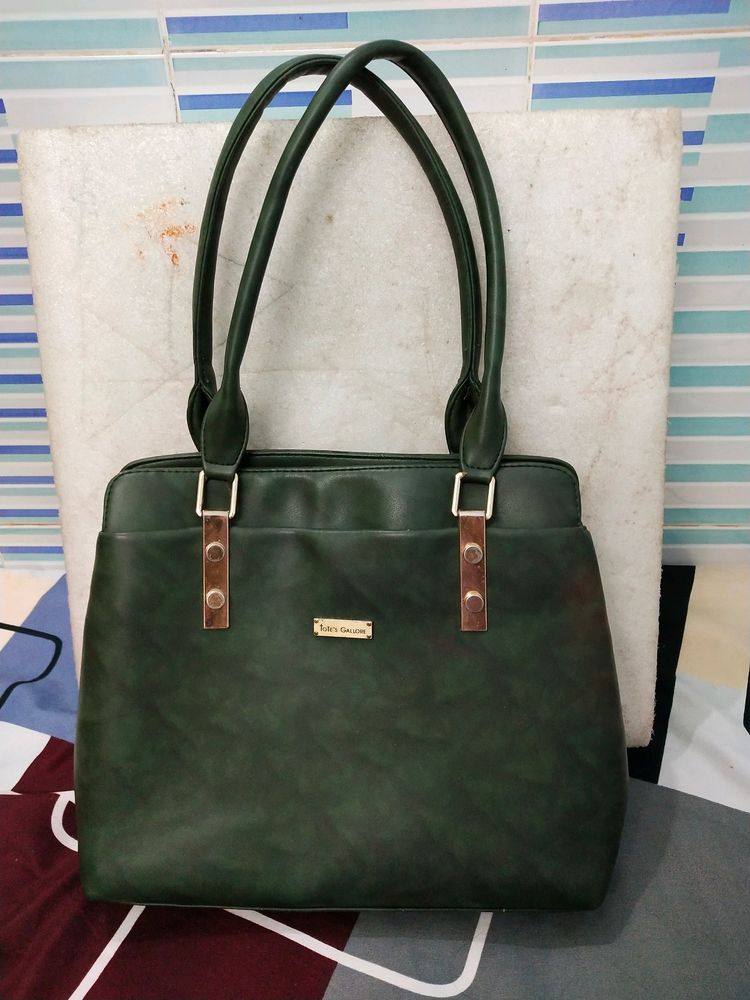 Women's Hand Bag (dark green)