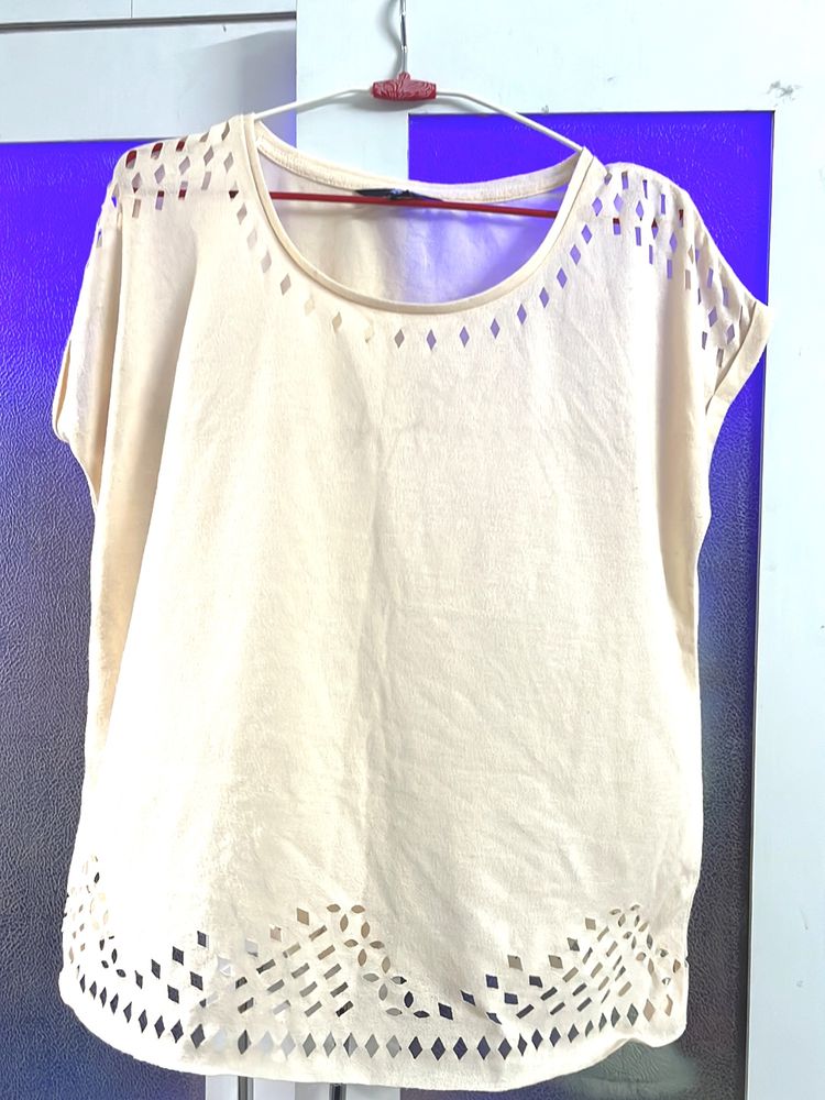 Cream Colour Top