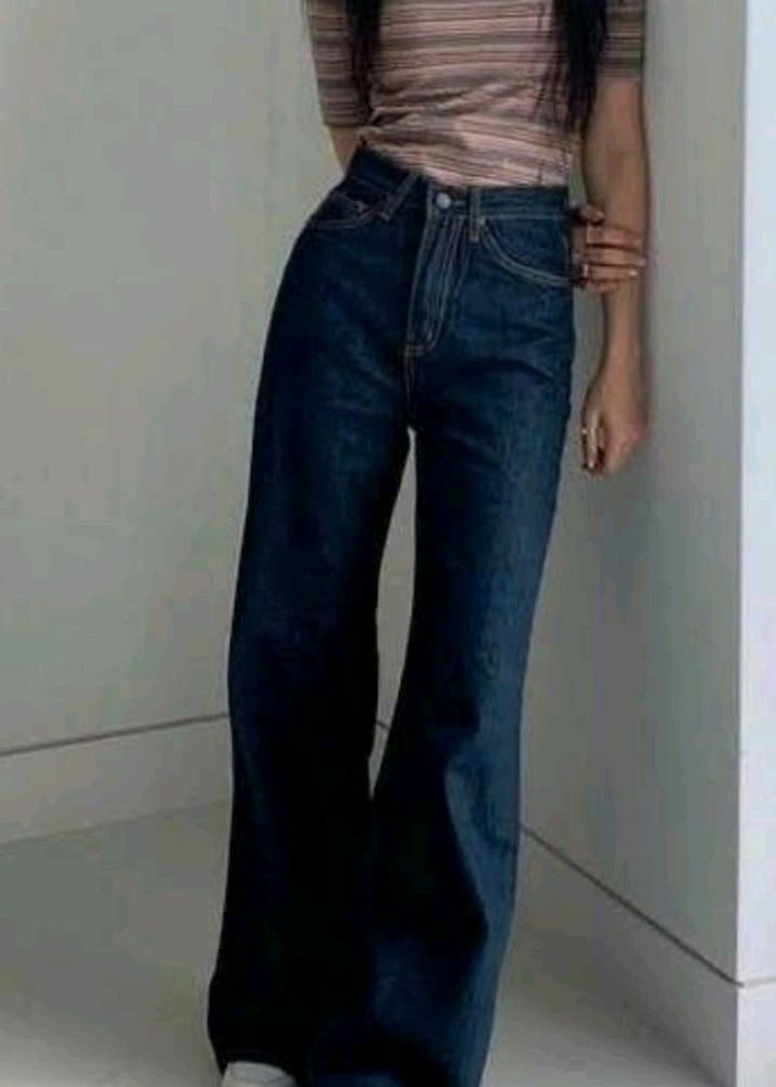 High Waist Baggy Jeans